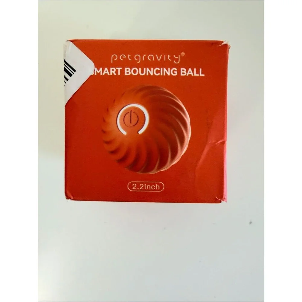 Petgravity Smart Bouncing Ball Interactive Dog Toy USB Rechargeable PG-DT046 NEW